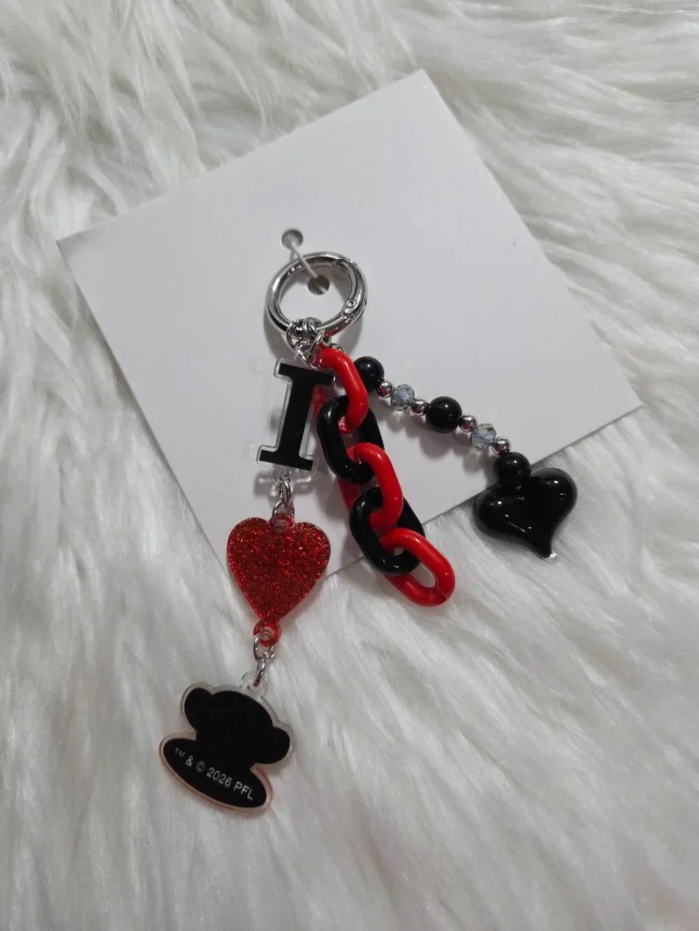I Heart Paul Frank Keychain